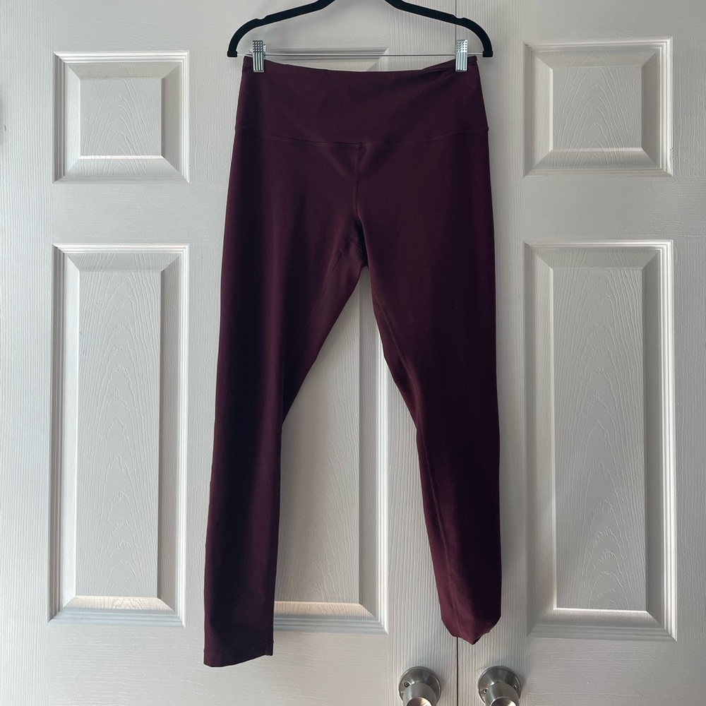 Burgundy Leggings